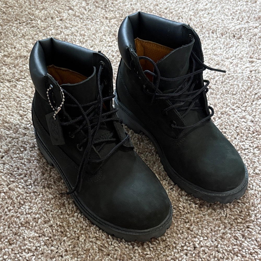 Black Timberland Boots